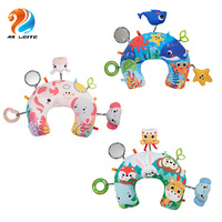 Recién Nacido Tummy Time Pillow and Play Mat Baby Activity Prop Pillows Accesorio de cama para niños