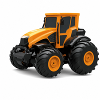 Tracteur RC en gros 1/14, tracteur agricole télécommandé 4x4, véhicule routier, homologué EN71 CE, modèle de loisir en métal avec chargeur