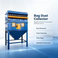 Système de filtration industriel à sacs Pulse Bag Dust Collector, filtre à sacs en PTFE pour poudre ultra-fine, usine chimique