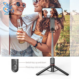 Bâton de <span class=keywords><strong>Selfie</strong></span> Télescopique Intelligent avec Gimbal Lumière LED Stabilisateur de Téléphone Télécommande pour Caméra d'<span class=keywords><strong>Action</strong></span> Mobile Photographie Numérique - Product Image 5