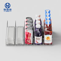 Distributeurs intelligents Poussoir de bouteille de boisson Réfrigérateur Poussoir de boisson Glide pour refroidisseur commercial