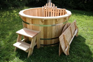 Bain à remous spa pour 1 à 2 personnes, plateau pour bain à remous, meilleur bain à remous et sauna Redetube - Product Image 5