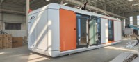 Bureaux capsule, cabines de camping et cabines extérieures entièrement meublées