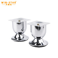 Pieds en fer WINSTAR pour table basse, pieds de canapé, pieds de meubles en fer pour table, lit, remplacement des pieds de canapé
