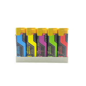 Briquet au gaz <span class=keywords><strong>butane</strong></span> purifié électronique en plastique, vente en gros, HP-P8 - Product Image 4