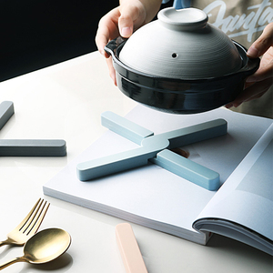 Tapis croix pliable en Silicone, tripoteur pour économie de chaleur, résistant à la chaleur - Product Image 5