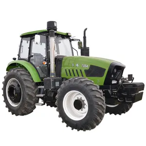 Tracteur agricole compact à moteur diesel 4x4 180 cv à habitacle CA de marque Huabo