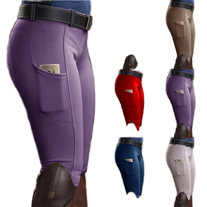 Leggings Deportivos Elásticos de Verano para Mujer, Estilo Ecuestre, Ajustados, de Poliéster Moderno, Accesorios Deportivos para Mujer, Levanta Glúteos - Product Image 1