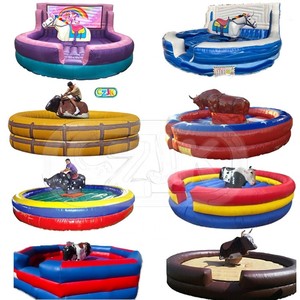 Juegos inflables de precio barato de China Toro mecánico - Product Image 1