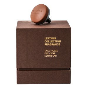 Diffuseur de parfum solide pour voiture TATA HOME Leather Collection, parfum longue durée, cadeau de luxe pour hommes et femmes - Product Image 5