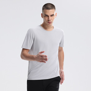 Training Fitness Clothing Men <b>Polyester</b> Breathable Quick-Dry Top <b>Tshirt</b> Sports Running Basketball Workout T Shirt Custom T-shirt - Product Image 4