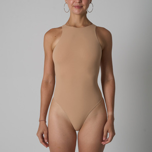 Sk1203 Tuta Corta Sexy Monopezzo, Aderente, Elegante, Abbigliamento Sportivo Femminile, Tinta Unita, Tuta Leggera Senza Cuciture - Product Image 4