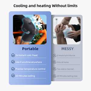 Mini <span class=keywords><strong>appareil</strong></span> de thérapie par le froid portable pour outil de compression de glace du genou et du corps avec température réglable - Product Image 4