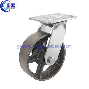 8 Zoll High Loading Couch tisch Öl <span class=keywords><strong>Vintage</strong></span> Gusseisen räder Hochleistungs-Gusseisen gießer Antike Eisen räder mit Bremse - Product Image 2