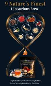 Té de fertilidad Wubao de Winstown Man Natural Strength Power Herbal con Lingzhi, Bayas de Goji, Cistanche, Ginseng, Dátil Rojo, Ñame Chino y Maca. - Product Image 2