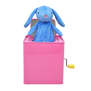 Juguetes de Peluche Personalizados, Peluche Musical <span class=keywords><strong>Jack</strong></span> <span class=keywords><strong>in</strong></span> <span class=keywords><strong>the</strong></span> <span class=keywords><strong>Box</strong></span>, <span class=keywords><strong>Juguete</strong></span> de Manivela para Niños - Product Image 5
