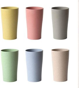 Tazas Irrompibles de 6 Piezas para Té, Chocolate, Jugo, Taza de Café Personalizada de Paja de Trigo, Juego de Tazas Biodegradables - Product Image 2