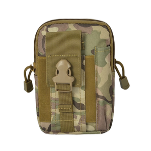 Tas Pinggang Taktis Multicam Camo Molle Pouch EDC Tas Sabuk Utilitas untuk Hiking Berburu Aktivitas Luar Ruangan - Product Image 1