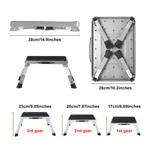 <span class=keywords><strong>Marchepied</strong></span> <span class=keywords><strong>pliable</strong></span> multifonctionnel à une étape pour la cuisine et le salon pour enfants et adultes - Product Image 3
