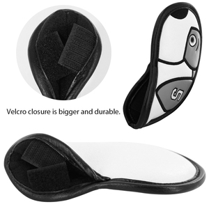 Funda Protectora para Cabeza de Putter de Golf, de Cuero PU Bordado Impermeable, Marca OEM, Estilo Popular, Personalizable - Product Image 4