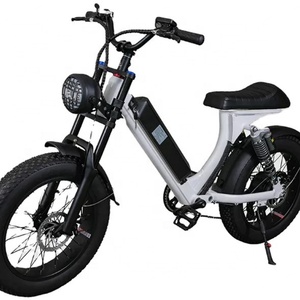Bicicleta Eléctrica Económica con Llantas Gruesas de 20 Pulgadas, Batería de Litio de 500W48V12ah - Product Image 1