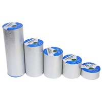 Ruban d'étanchéité super adhésif activé par l'eau, antistatique, en caoutchouc butyle, résistant aux hautes températures, en feuille d'aluminium, imperméable