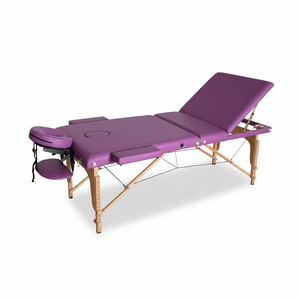 Table <span class=keywords><strong>de</strong></span> massage pliante haut <span class=keywords><strong>de</strong></span> gamme, design léger, idéale pour les professionnels <span class=keywords><strong>de</strong></span> la thérapie et le massage itinérant - Product Image 2