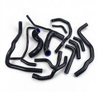 Kit de Tuyaux de Refroidissement en Silicone 13 Pièces pour Audi S4 B5 V6, Tuyau d'Eau en Silicone Résistant aux Hautes Températures