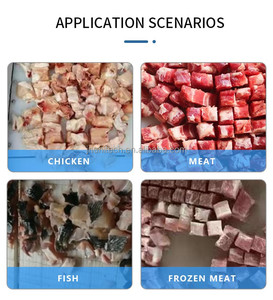 Nhà hàng Gà Slice máy bảng Loại cắt thịt máy cắt thịt băm nhỏ móng vuốt dài gỗ xử lý - Product Image 6