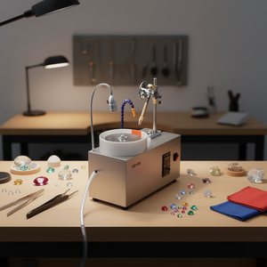 180W Gem Faceting Machine For Jewelry Polishing With 2980RPM Steel Grinder By DB Wholesale Metal <b>Engraving</b> <b>Tool</b> For DIY - Product Image 2