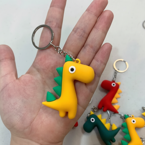 พวงกุญแจตุ๊กตาพิพิธภัณฑ์ไดโนเสาร์น่ารักพวงกุญแจกระเป๋าตุ๊กตาการออกแบบที่ไม่ซ้ำกันสำหรับการแนบที่สำคัญ - Product Image 1