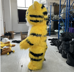 Disfraz de mascota lindo de Funtoys, disfraz de Mascota de tigre inflable para adultos, disfraces de juego de Mascota de Halloween - Product Image 2