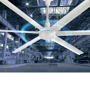 Ventilador de Techo Comercial HVLS Duel King Todo en Uno con Ventilación e Iluminación LED de 14 pies, con Control Remoto, Eficiente en Energía Eléctrica - Product Image 3