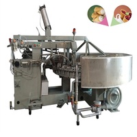 Machine à crème glacée à cône entièrement automatique commerciale