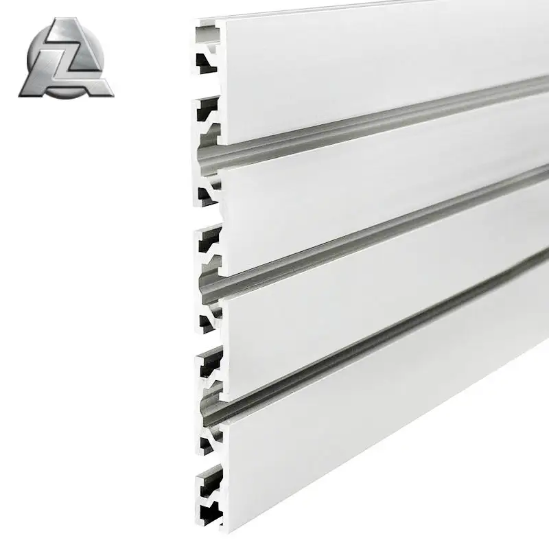 Heavy load duty anodized tslot extruded aluminum t slot CNC machine table plate extrusion profile
