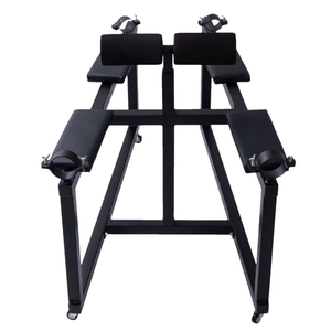 Chaise de bondage BDSM, banc sexuel pour adultes, chaise de positionnement sexuel avec menottes, entraves pour les pieds, hauteur réglable - Product Image 3