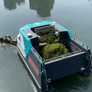 Kapal pembersih Sungai tak berawak, kapal panen rumput laut, koleksi sampah Sungai