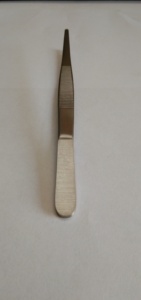 Pinces à tissus de qualité supérieure, pinces à pansements en coton, à bout arrondi, 15 cm – Instrument chirurgical en acier inoxydable, certifié CE ISO, personnalisation OEM - Product Image 4