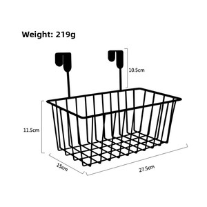 Cesta de Almacenamiento Creativa y Moderna de Hierro Forjado Ecológica para Montar en la Pared, para Gabinete de Cocina, Baño, Uso en Hoteles - Product Image 4