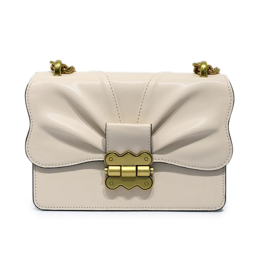 The latest butterfly fairy custom handbag women's luxury metal zipper handbag with logo guangzhou handbag