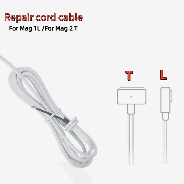 Professional 5A 60W DC Cable for MacBook Laptop Repair Spare Part High Temperature Resistant Wire with Connector