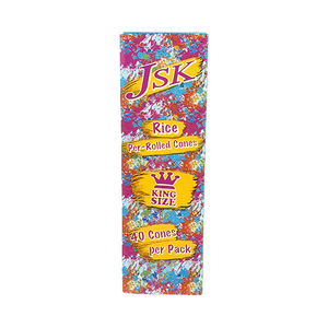 Impression de logo personnalisé prérolls cône classique King Size rouleau brun naturel pointe cône boîte de papier couché accessoires pour fumeurs - Product Image 1