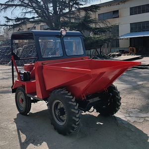 Neuer Zustand <span class=keywords><strong>Mini</strong></span>-Muldenkipper FCY30R 4x4 1-6 Tonnen 4WD-Vorderradlader Schwenkbarer Kipper mit Motor für unebenes Gelände - Product Image 6