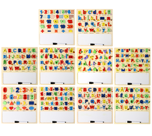 Groothandel Kinderen 3d Houten Puzzelspeelgoed Gekleurd Fonetisch Alfabet Cognitief Grijpbord, Vroege Educatie Montessori Speelgoed - Product Image 5