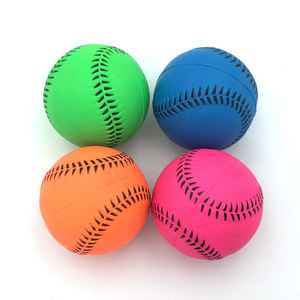 Mini pelota deportiva personalizada para niños y mascotas, juguete de squash pinky de goma natural sólida de alta calidad - Product Image 5