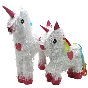 Cute and adorable pinata is made of traditional tissue
