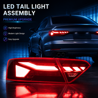 Feux arrière à LED BK pour Audi A5 S5 2008-2016, clignotants dynamiques séquentiels, feux de jour (DRL), mise à niveau Plug and Play