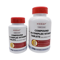 Comprimés de vitamines du complexe B en marque privée 2026, OEM ODM, 550 mg, complément de vitamine B pour les importateurs et les grossistes