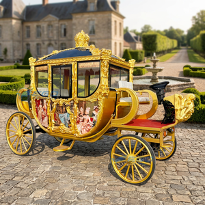 Charrette royale électrique populaire, élégante calèche, produit de transport spécial, calèche de mariage - Product Image 1