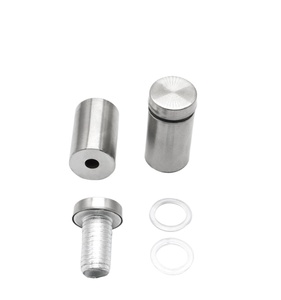 Thép không gỉ quảng cáo vít móng tay Acrylic Tấm hỗ trợ kính khung standoff Pin trang trí standoff vửng - Product Image 5